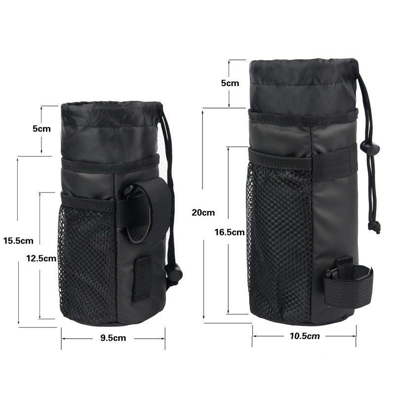 Cycling Water Bottle Bag Mountain Folding Bicycle Handlebar Insulation Water Bottle Bag Mobile Phone Bag