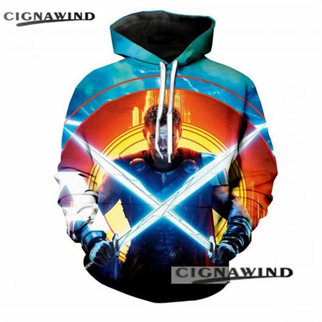 Hoodie Film Thor 3d Printed Men Women Hoodies Sweatshirts Long Sleeve Sweatshirt Hip Hop Streetwear Casual Tops