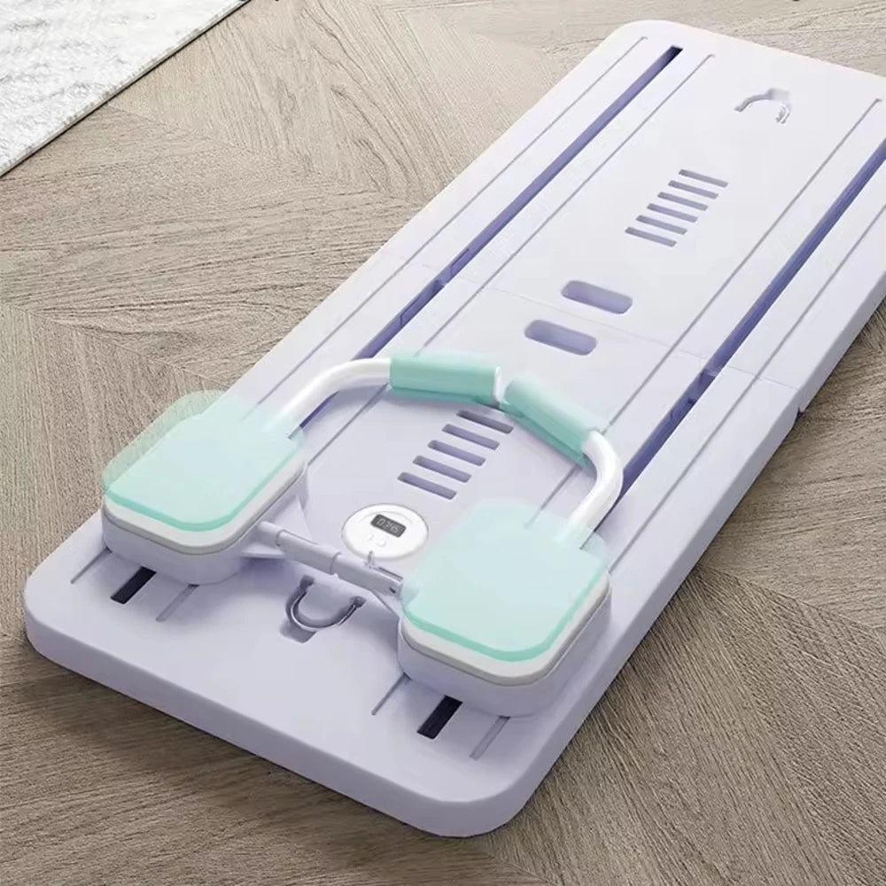 NEW 4 in 1 Multi-Purpose Fitness Board Ab Wheel Roller with Elbow Support Home Gym Exercise Fitness